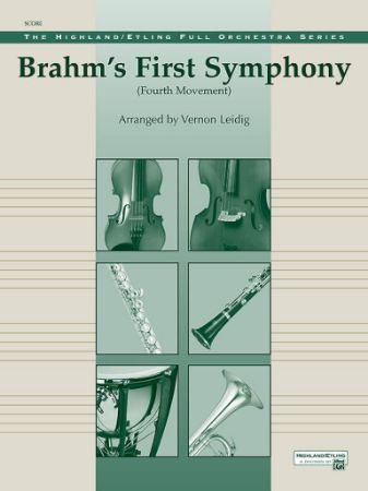 BRAHMS:FIRST SYMPHONY FOURTH MOVEMENT FULL ORCHESTRA