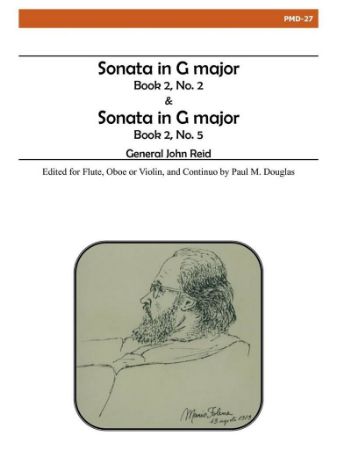 REID J.:SONATA IN G MAJOR BOOK 2,NO.2 & SONATA IN G MAJOR BOOK 2,NO.5 FLUTE,OBOE