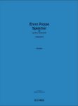 POPPE:SPEICHER 2008-2013 FULL SCORE