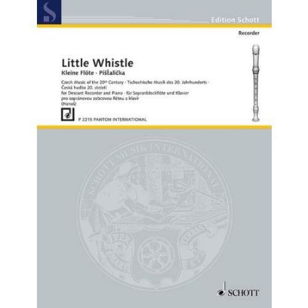 PIŠTALIČKA/LITTLE WHISTLE FOR DESANT RECORDER AND PIANO