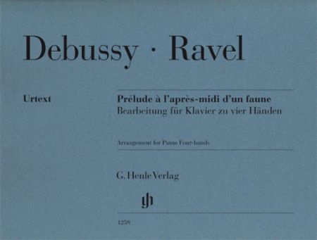 DEBUSSY-RAVEL:PRELUDE A L'APRES-MIDI D'UN FAUNE FOUR-HANDS PAINO