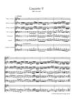 BACH J.S.:SIX BRANDERBURG CONCERTOS BWV 1046-1051 STUDY SCORE