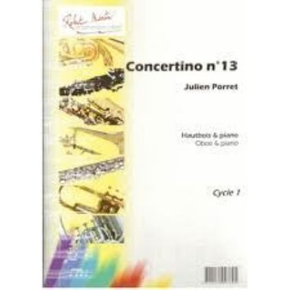 PORRET:CONCERTINO NO.13 HAUTBOIS/PIANO