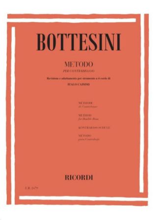BOTTESINI:METODO PER CONTRABBASO