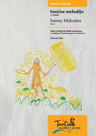PLEŠE:TARTINI ZA OTROKE SONČNE MELODIJE 1.ZVEZEK  KONTRABAS