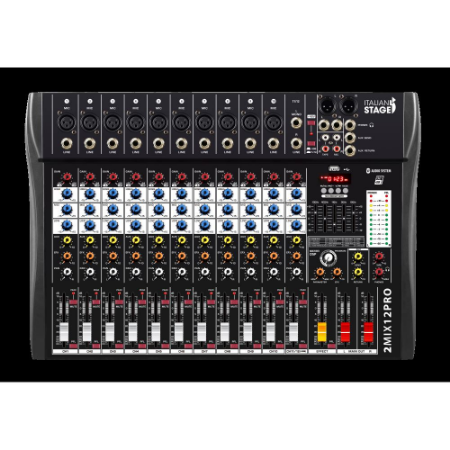 PROEL ITALIAN STAGE MIKSER 2MIX12PRO
